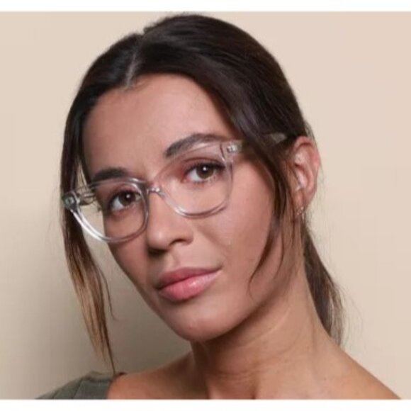 NEW BURBERRY EYEGLASSES TRANSPARENT WOMEN EYEWEAR BURBERRY - Picture 3 of 4